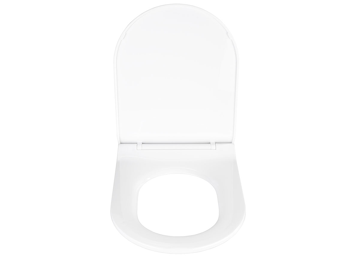WENKO SIEGE DE TOILETTE HABOS BLANCHE EASY CLOSE 