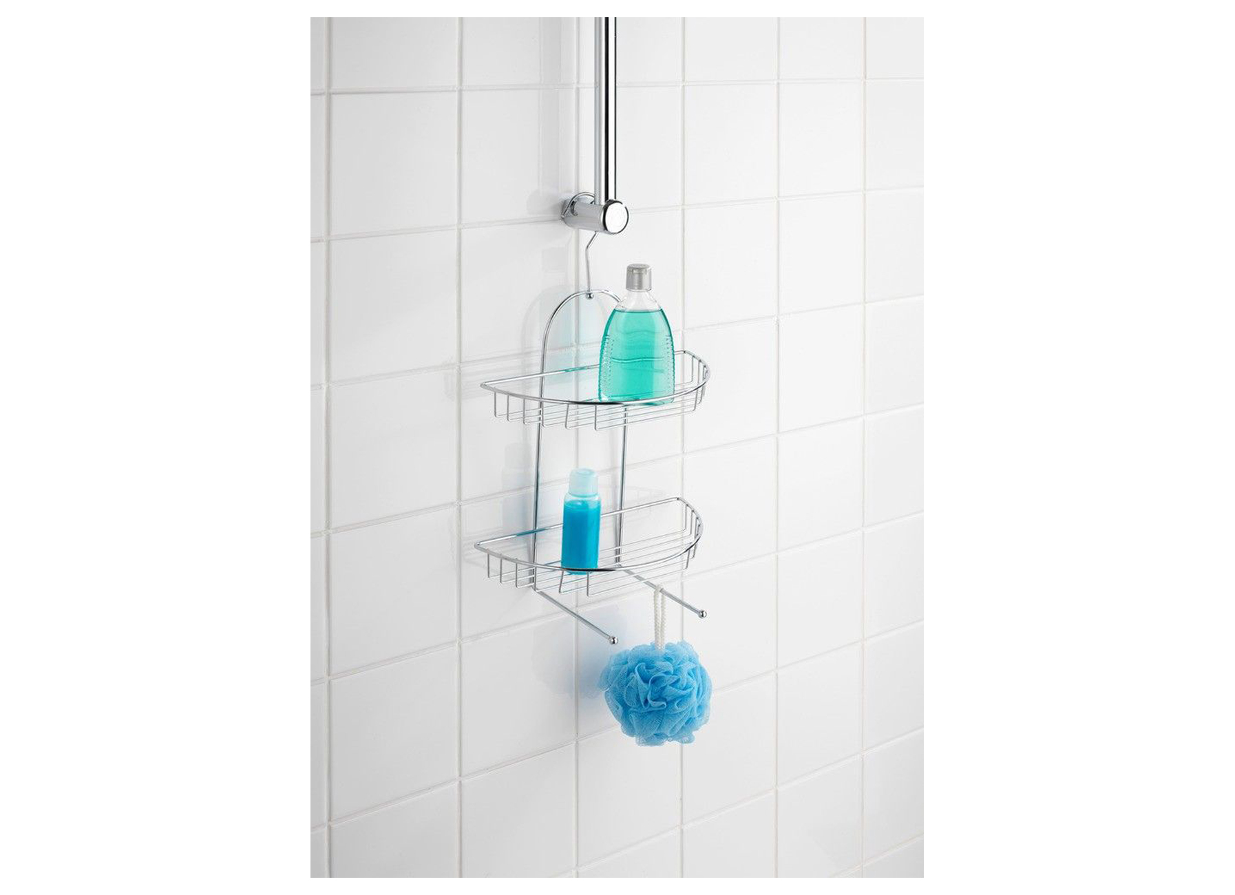 ETAGERE DE DOUCHE KUOPIO 2 ETAGES