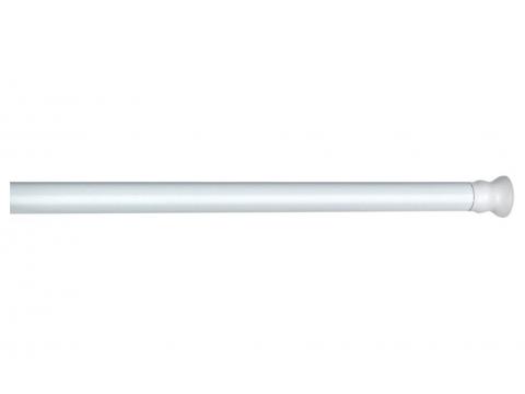 DOUCHESTANG UITSCHUIFBAAR Ø20MM WIT Ø70-115CM