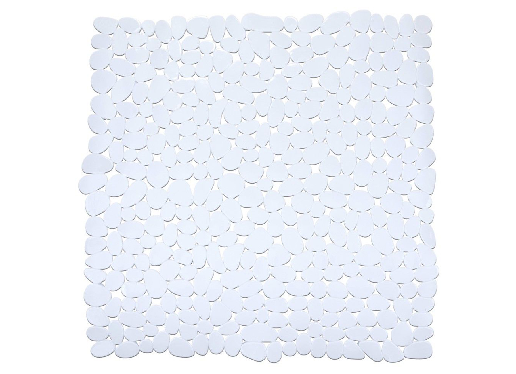 TAPIS DE DOUCHE ANTIDERAPANT PARADISE BLANC 54X54CM