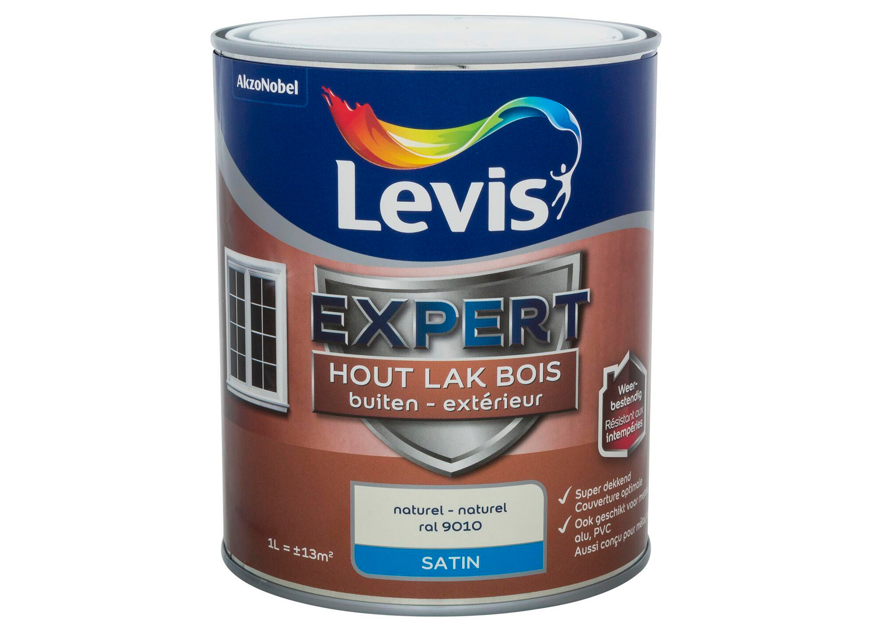 LAK EXPERT BUITEN SATIN - NATUREL 9010 1L