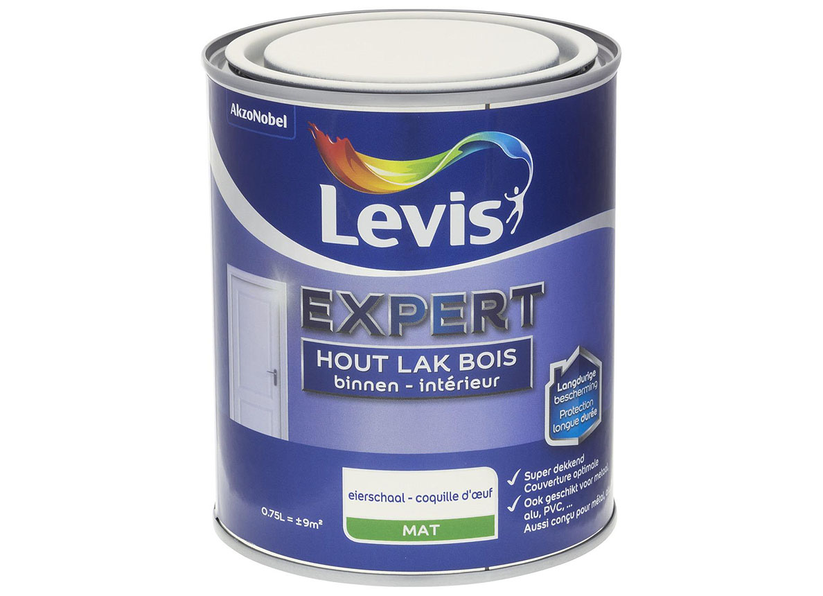 EXPERT LAK BOIS INTERIEUR MAT 0,75L COQUILLE D'OEUF