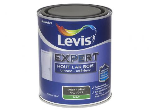 EXPERT HOUTLAK BINNEN MAT 0,75L BETON