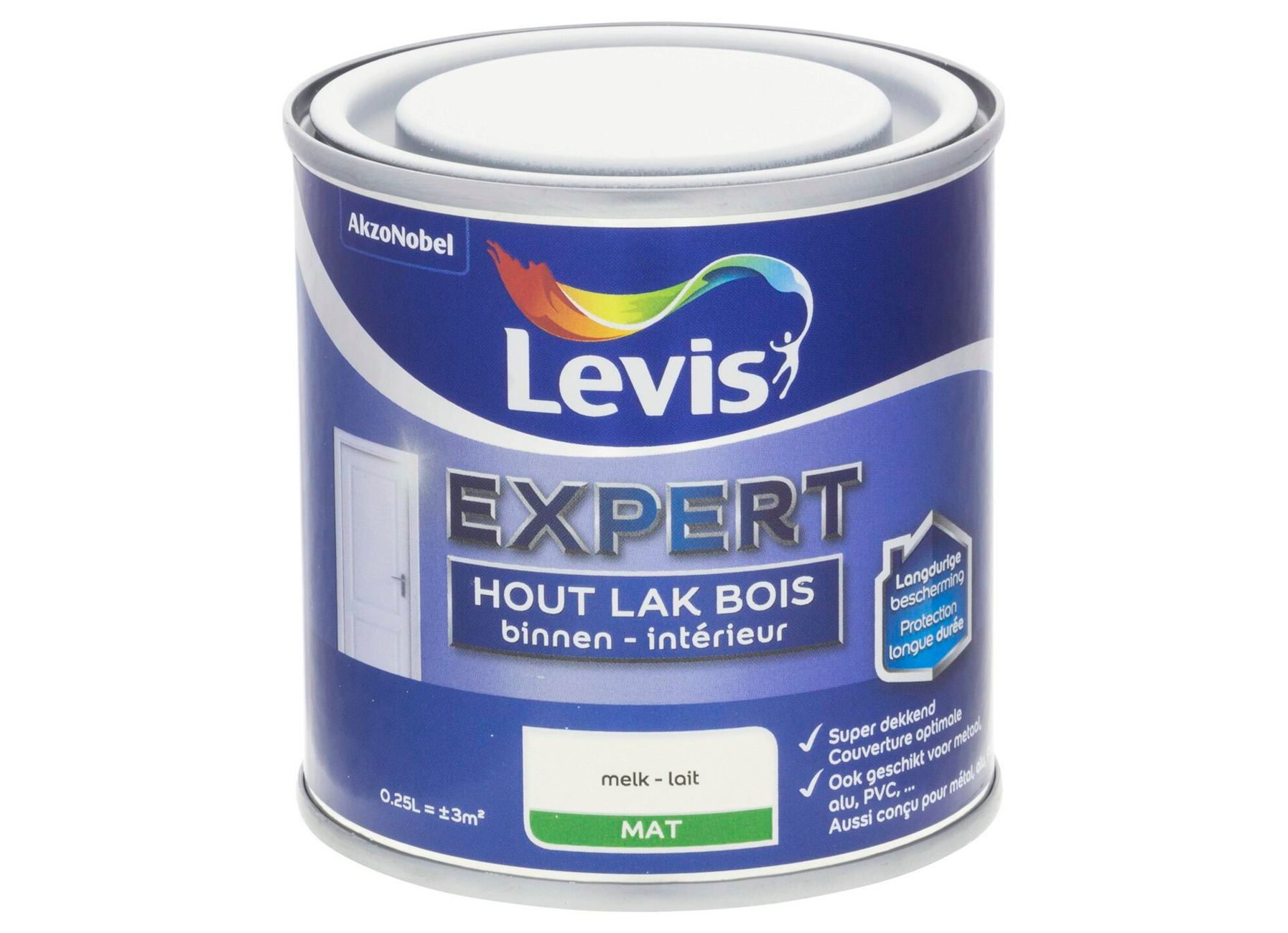 LEVIS EXPERT LAK BOIS INTERIEUR MAT LAIT 0,25L