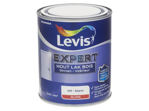 LEVIS EXPERT LAK BOIS INTERIEUR GLOSS BLANC 0,75L