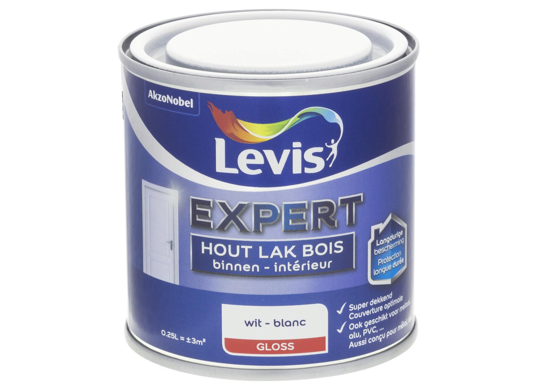 LEVIS EXPERT LAK BOIS INTERIEUR GLOSS BLANC 0,25L