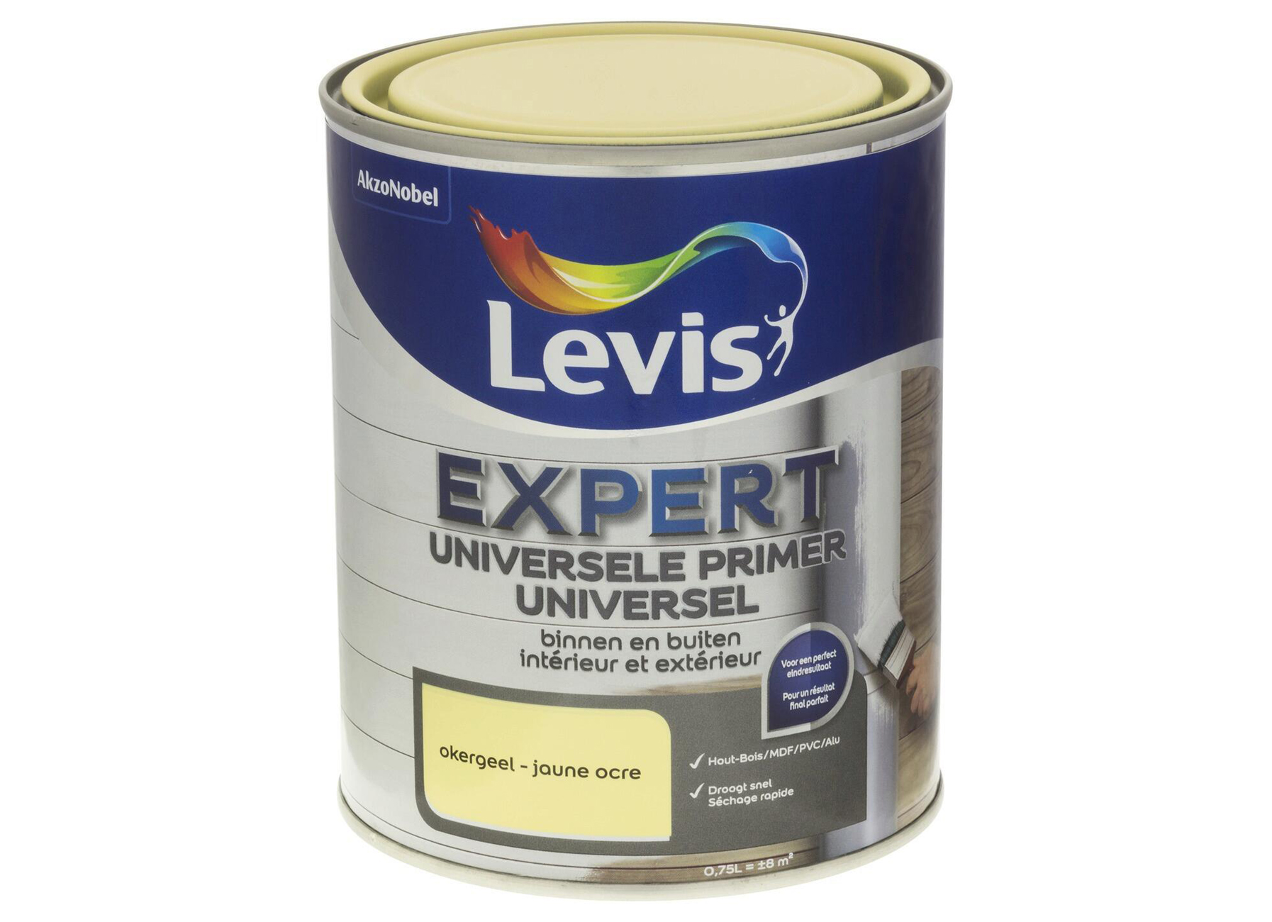 LEVIS EXPERT UNIVERSELE PRIMER OKERGEEL 0,75L
