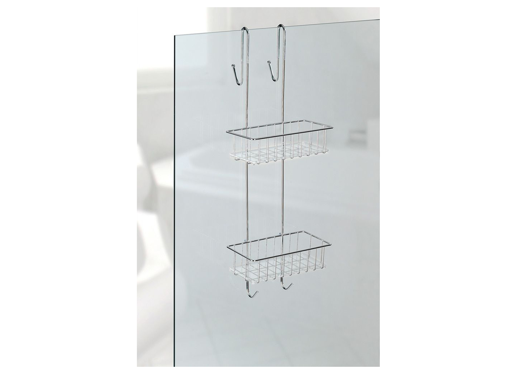 DOUCHE CADDY 2 NIVEAUX ACIER INOX ALDO 