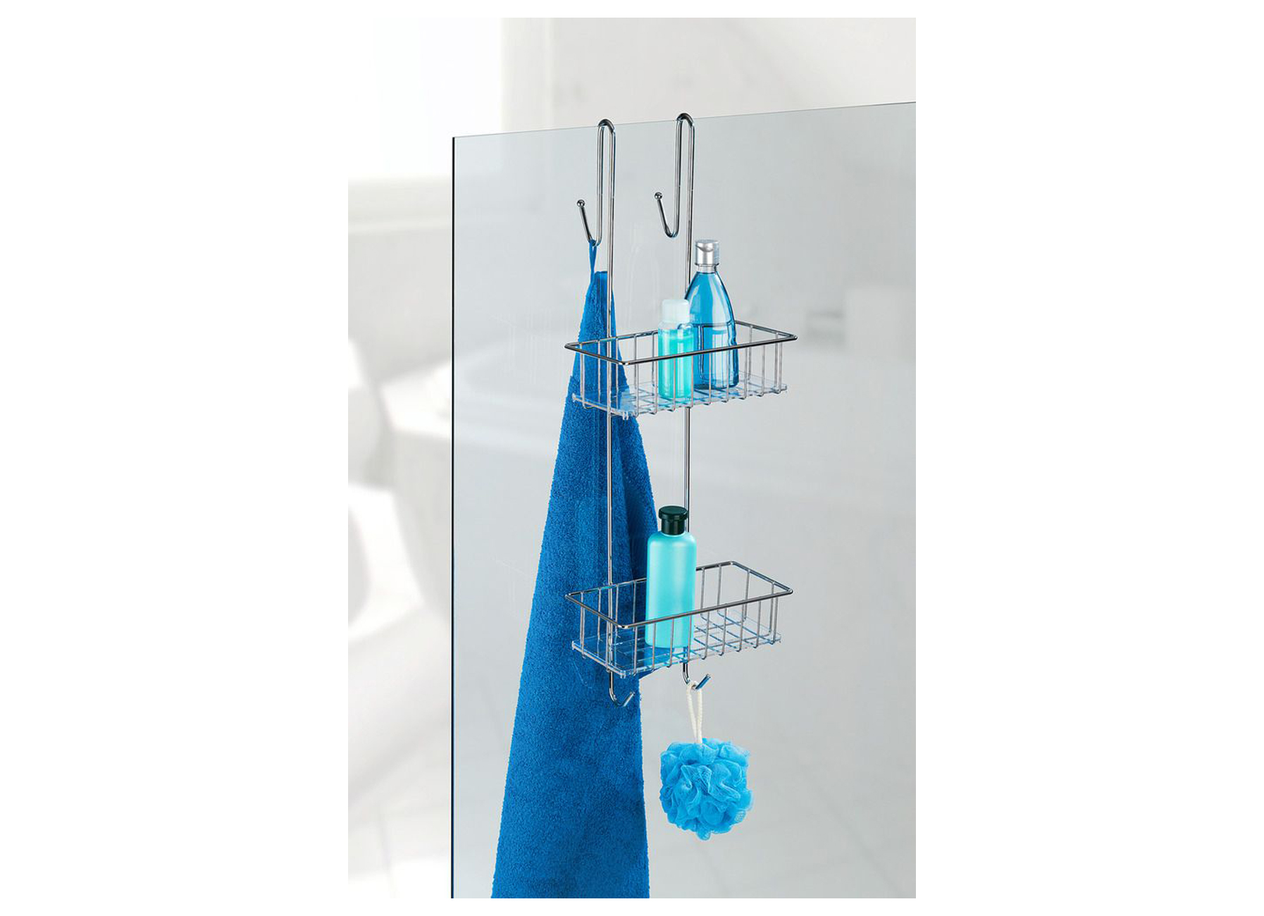 DOUCHE CADDY 2 NIVEAUX ACIER INOX ALDO 