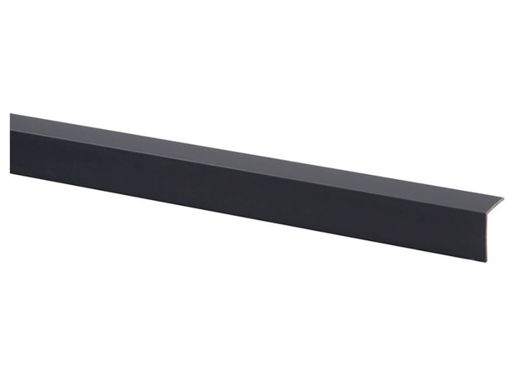 PVC HOEKPROFIEL 15X15MM ANTRACIET 260CM