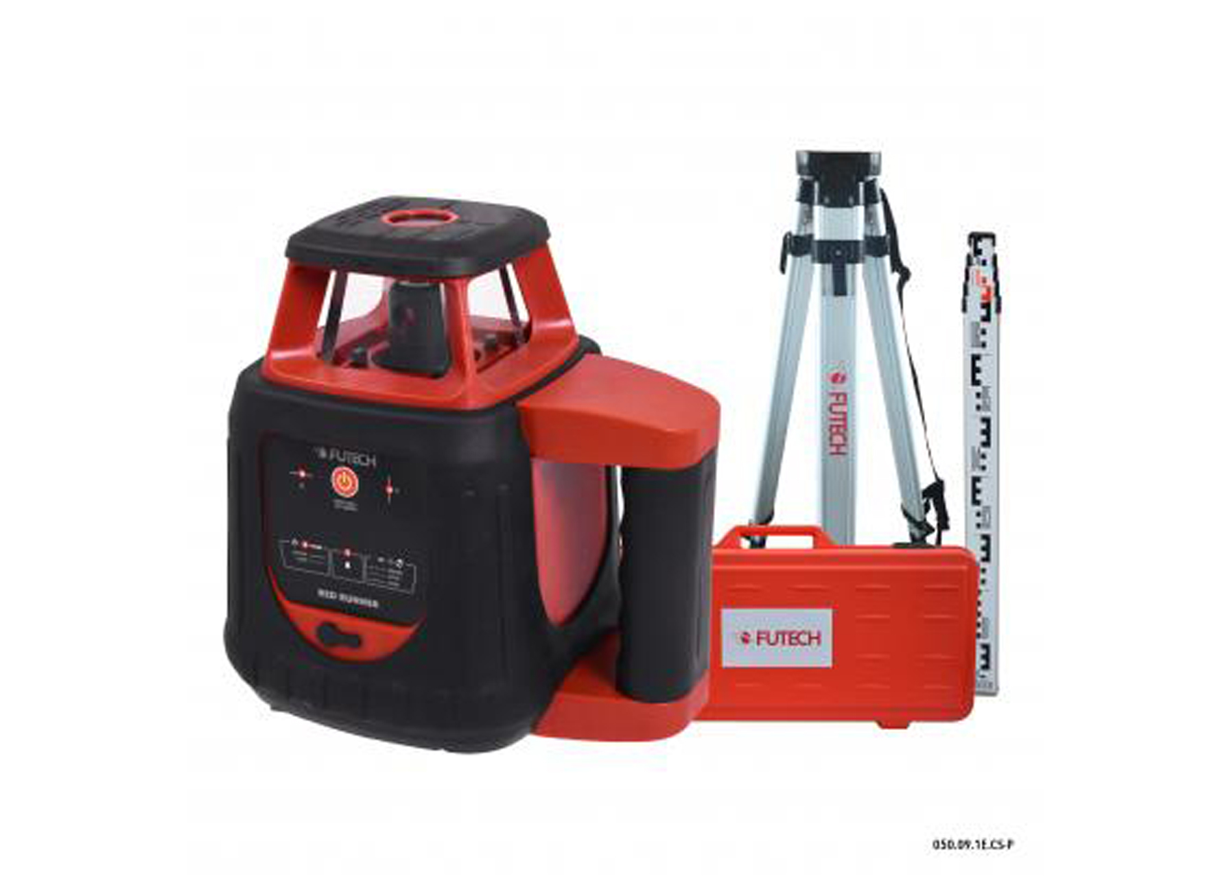 FUTECH RED RUNNER CASE-SET + GYRO RECEIVER + TREPIED + MIRE