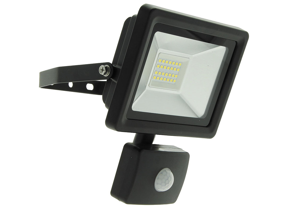 PROJECTEUR LED 20W EASY CONNECT + PIR