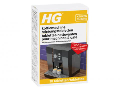HG Universele Reinigingstabletten Koffiemachine 10 stuks