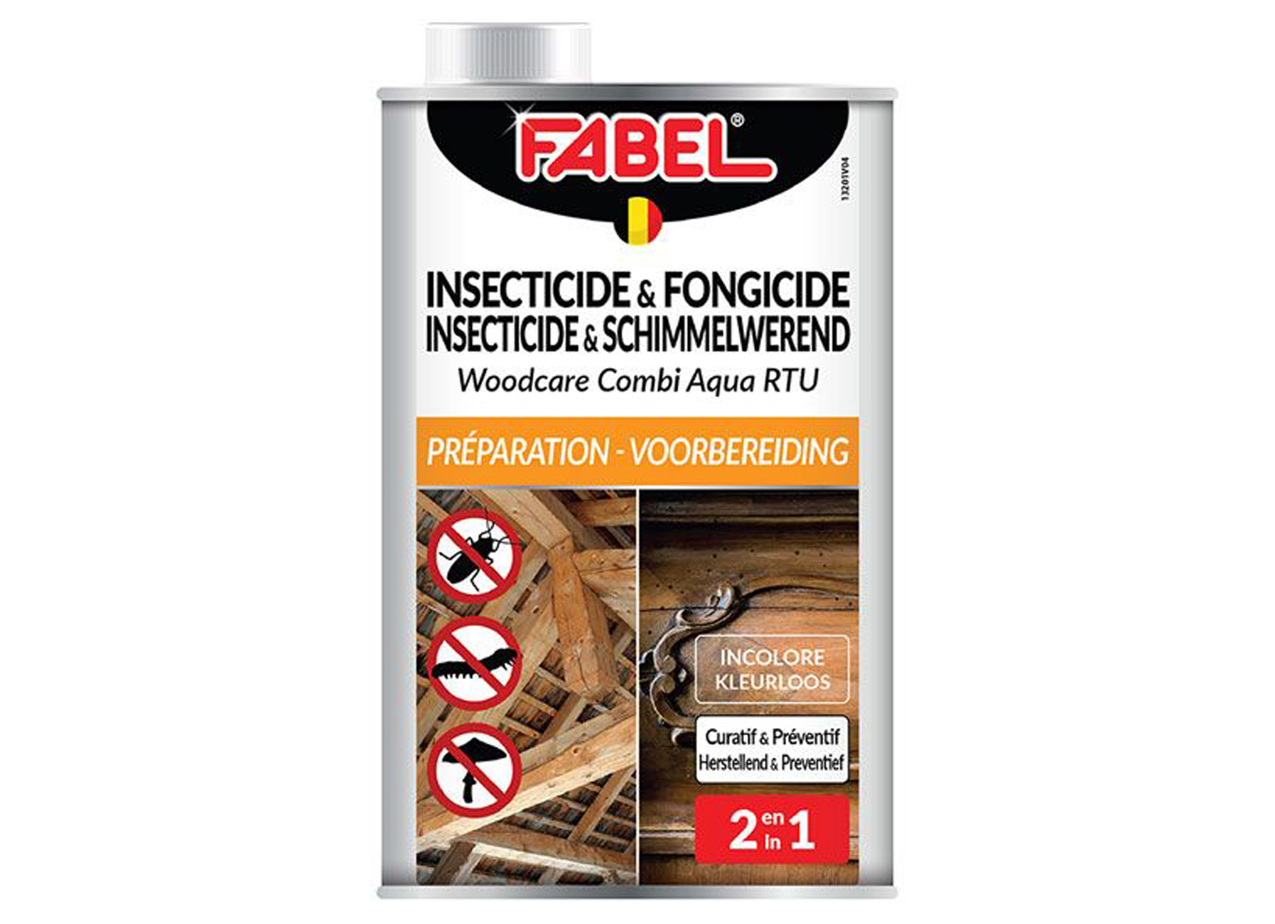 INSECTICIDE & FONGICIDE POUR BOIS WOODCARE RTU 500ML