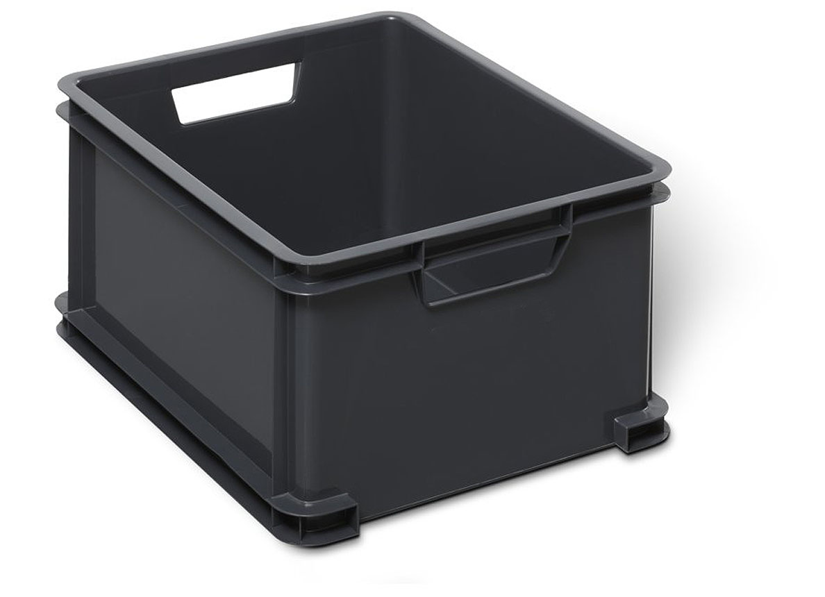 UNI BOX 30L - ANTRACIET - 410X345X245 MM