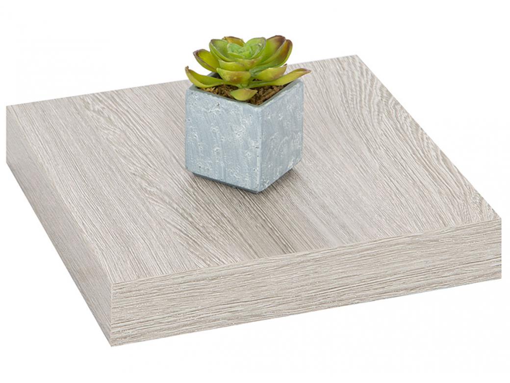 TABLETTE MURALE CHENE GRIS