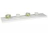 WANDTABLET 120CM WIT