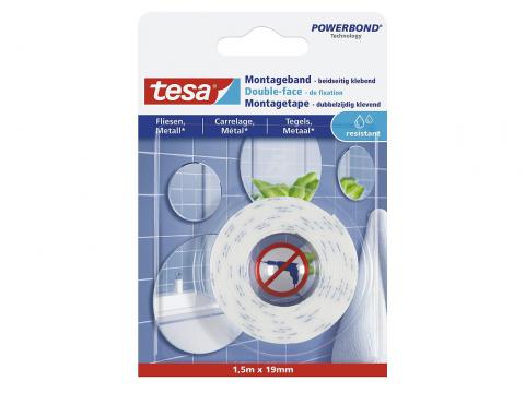 POWERBOND MONTAGETAPE VOOR TEGEL & METAAL 1,5Mx19MM