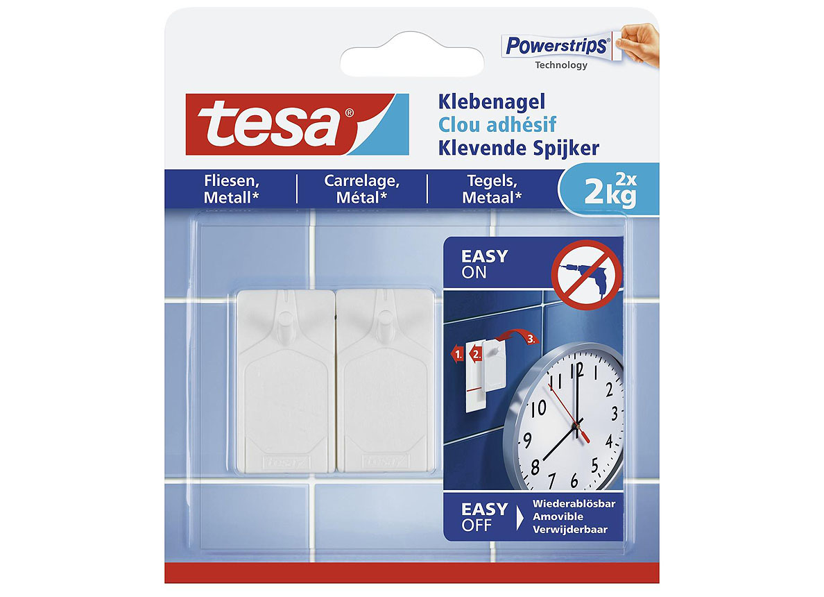 KLEVENDE SPIJKER TEGELS & METAAL 2KG - 2 STUKS