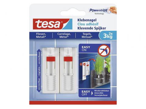 VERSTELBARE KLEVENDE SPIJKER VOOR TEGELS & METAAL 3KG - 2 STUKS
