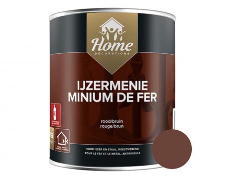 IJZERMENIE ROOD/BRUIN BINNEN/BUITEN 750ML