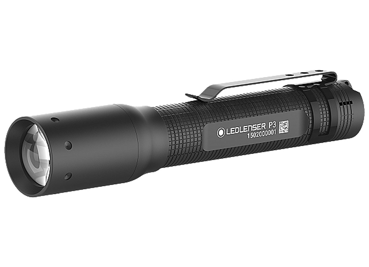 LEDLENSER P3 ZAKLAMP 