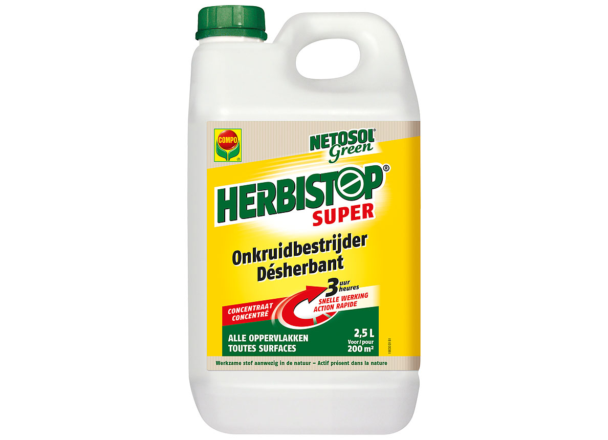 COMPO NETOSOL GREEN HERBISTOP SUPER ALLE OPPERVLAKTEN 2,5L