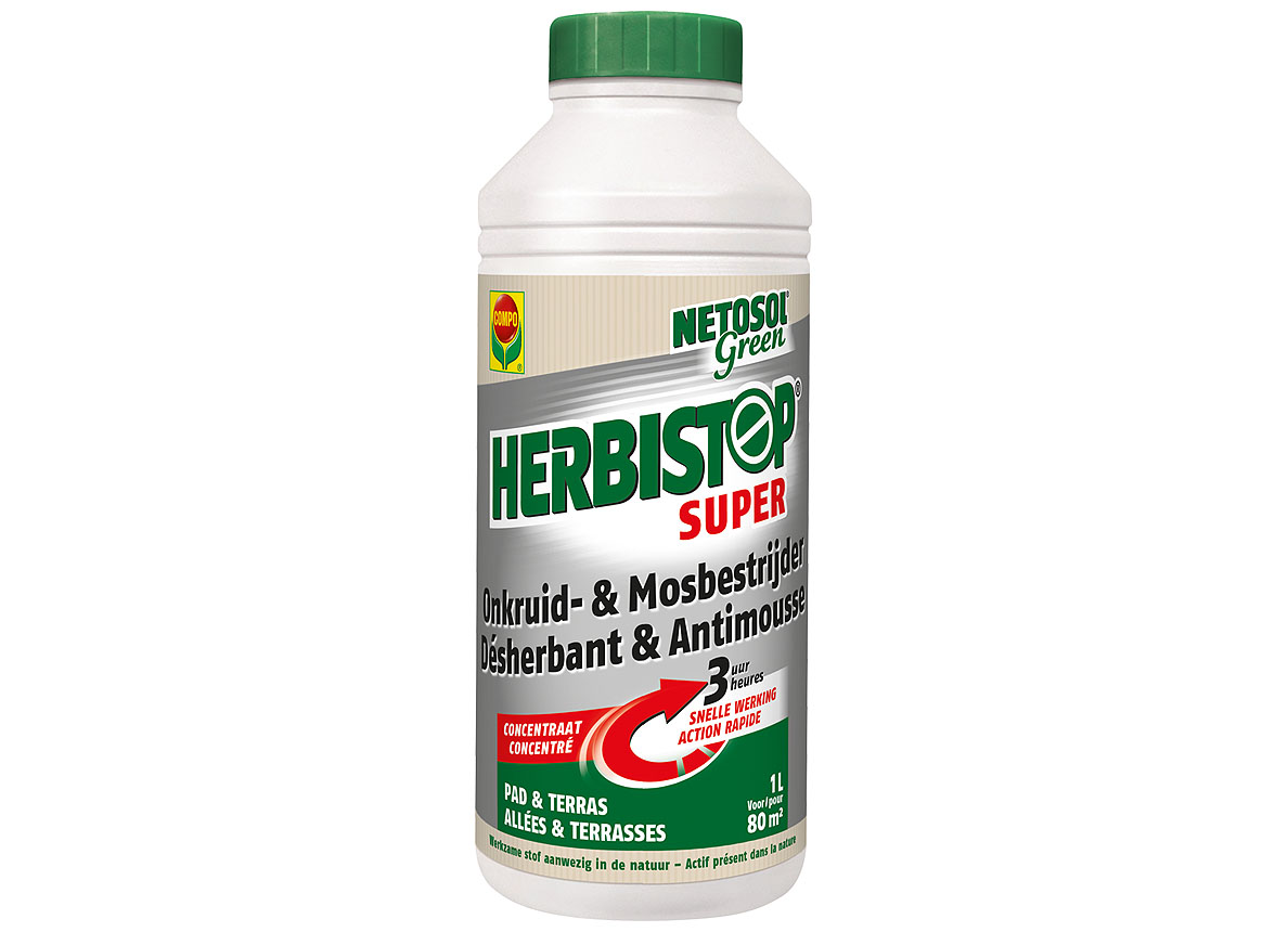 COMPO NETOSOL GREEN HERBISTOP SUPER PAD & TERRAS 1L