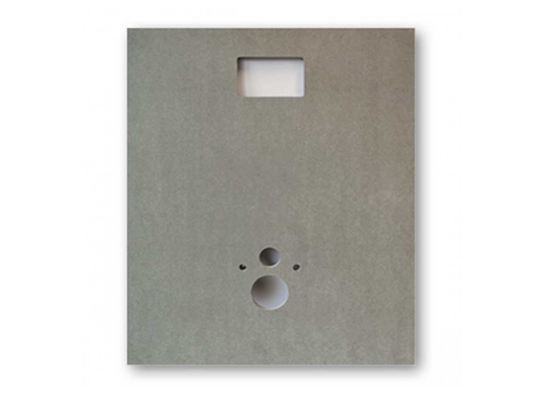 MDF plaat voor hangtoilet 1220x1000 mm 18 mm