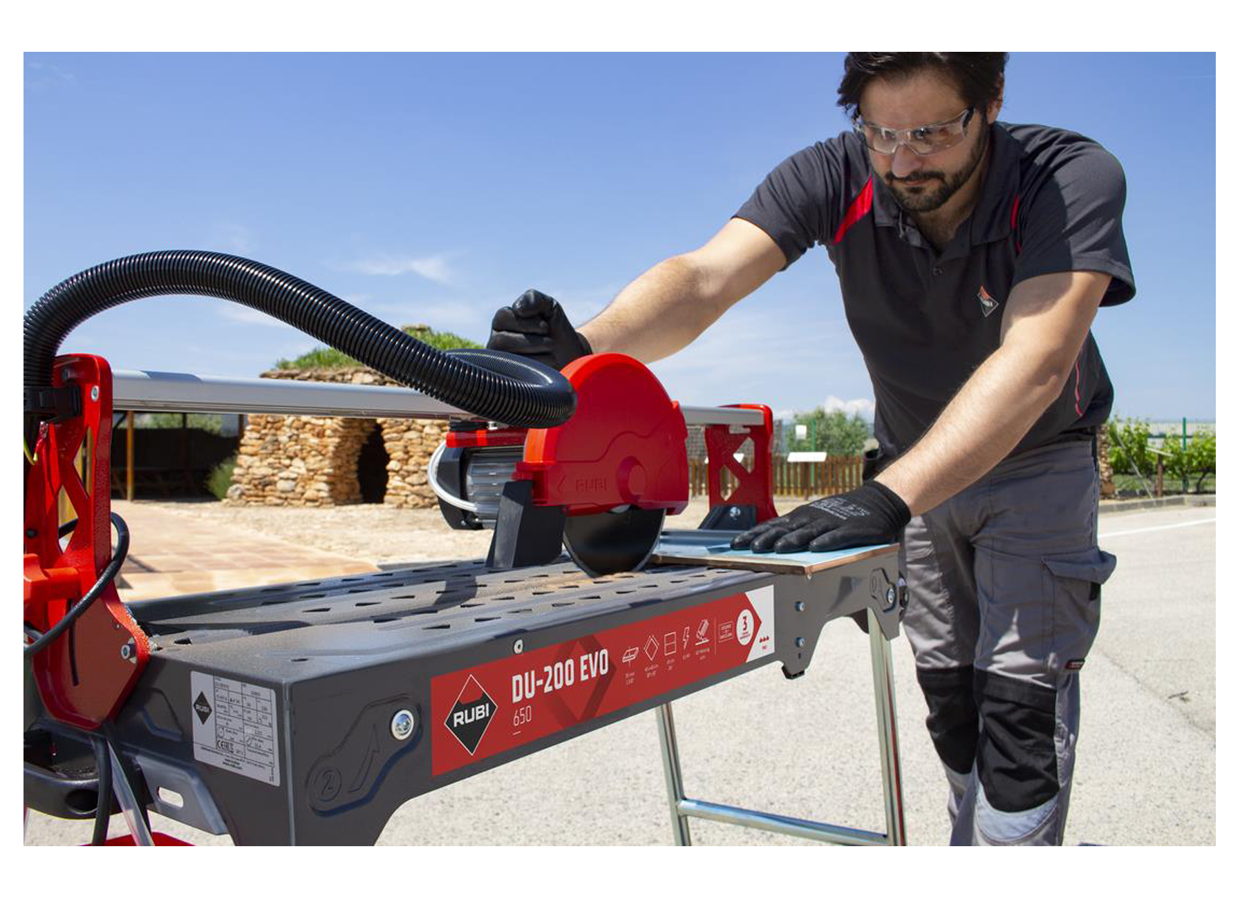 RUBI DU-200 EVO 650 SCIE DE CARRELAGE ELECTRIQUE 230V-50HZ