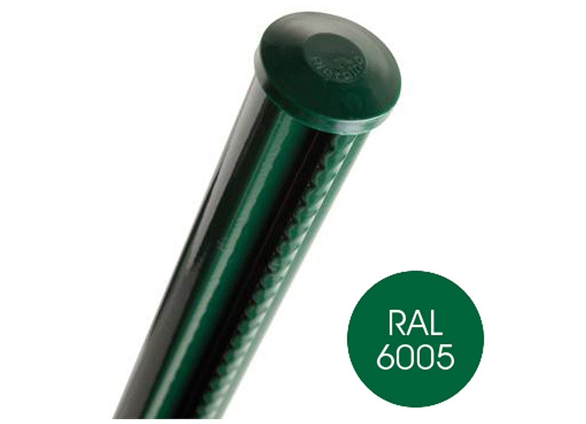 PROFIELPAAL Ø48MM 200CM RAL 6005 GROEN