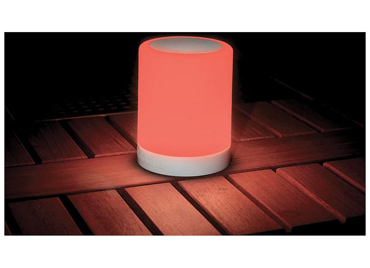 SMOOZ CAN RGB-TAFELLAMP MET BLUETOOTH SPEAKER