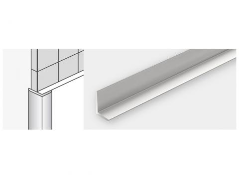 DUMAWALL ALUMINIUM PROFILE EN L COIN EXTERIEUR 16-12MM 260CM