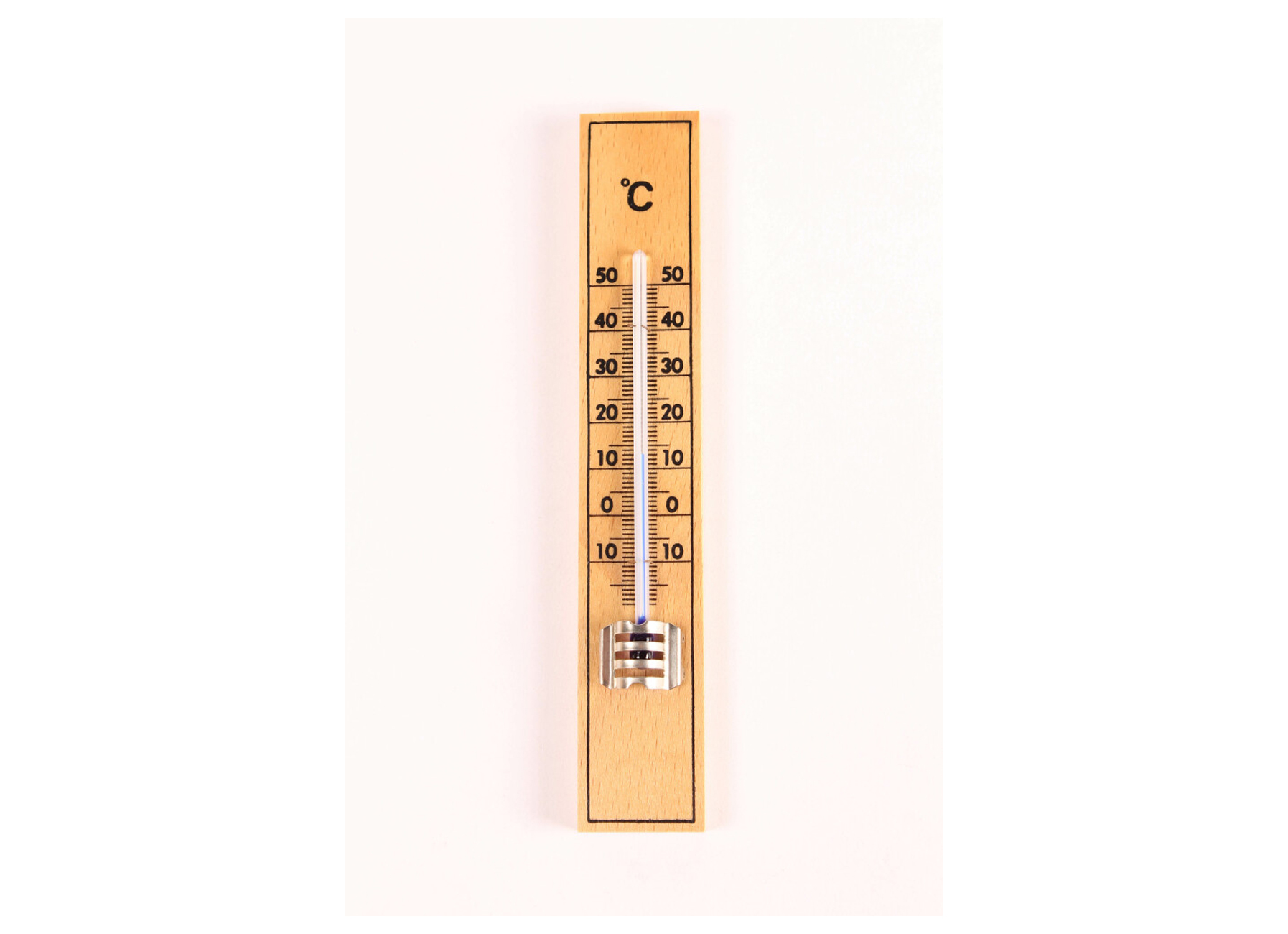 HOUTEN THERMOMETER BRUIN 15CM