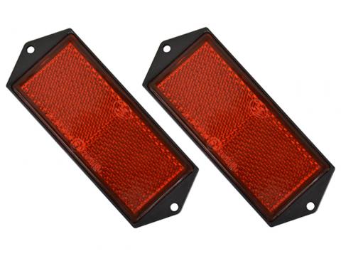 REFLECTOR ROOD 104X40MM 2 STUKS