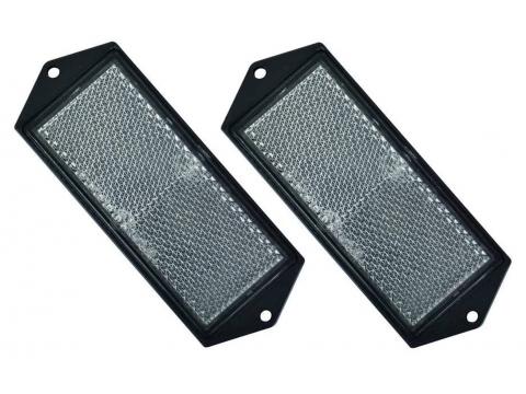 REFLECTOR WIT 104X40MM 2 STUKS