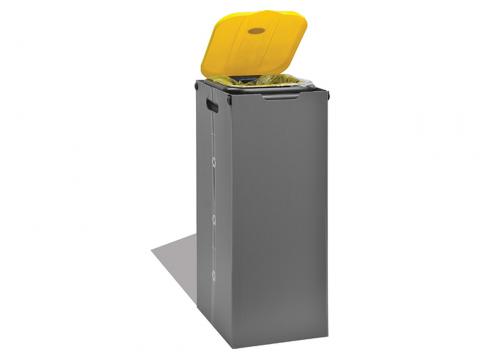 AFVALZAKHOUDER GEEL ECOBOX