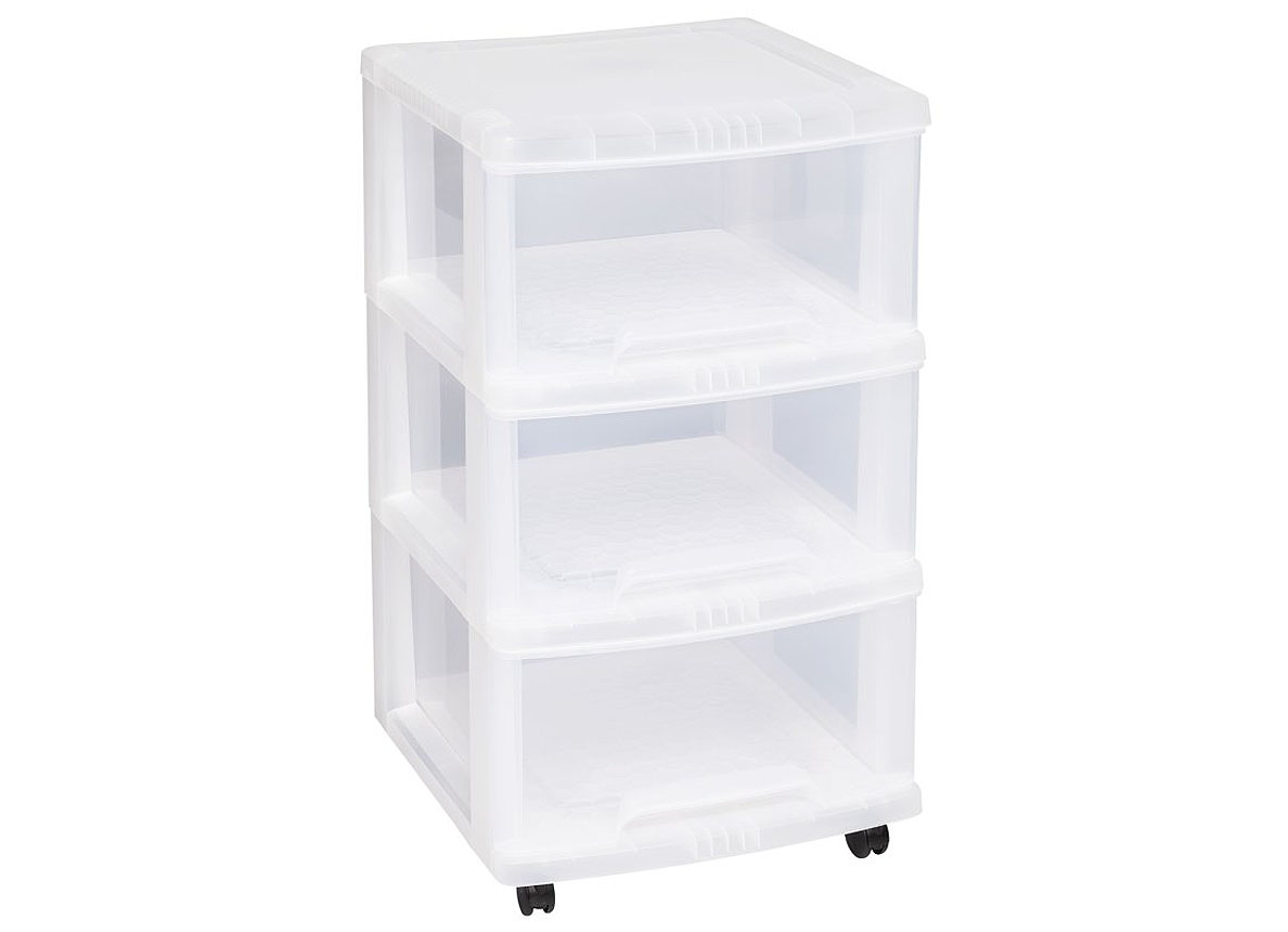 RANGEMENT EIFY 3 X 20L TRANSPARENT