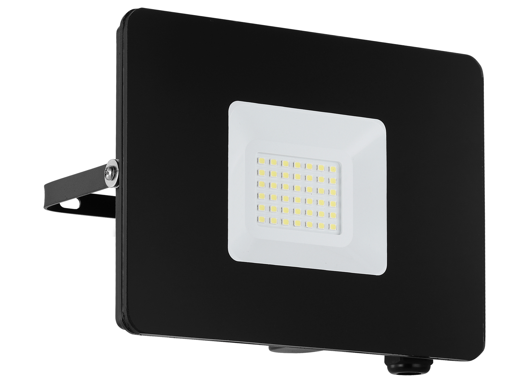 EGLO ALU LED STRALER 30W ZWART 'FAEDO 3'