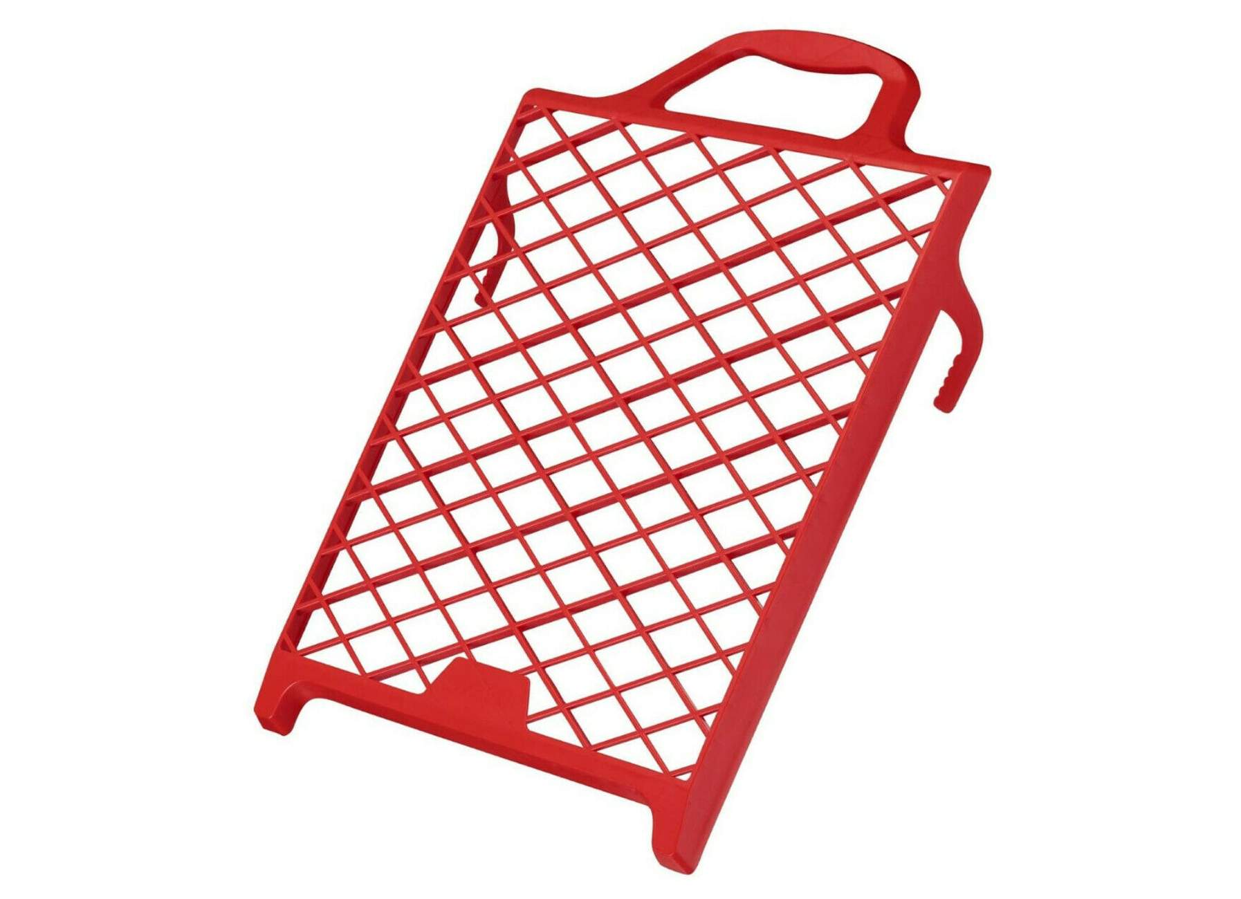 GRILLE ESSORAGE 22X25CM PLASTIQUE ROUGE