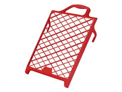 GRILLE ESSORAGE 27X29CM PLASTIQUE ROUGE