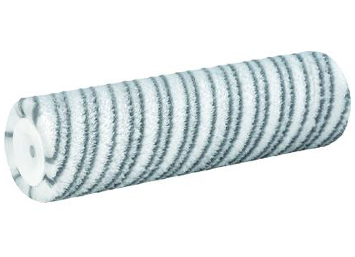 ROULEAU DE RECHANGE 25CM Ø48 POLYESTER GRIS 12MM LISSE