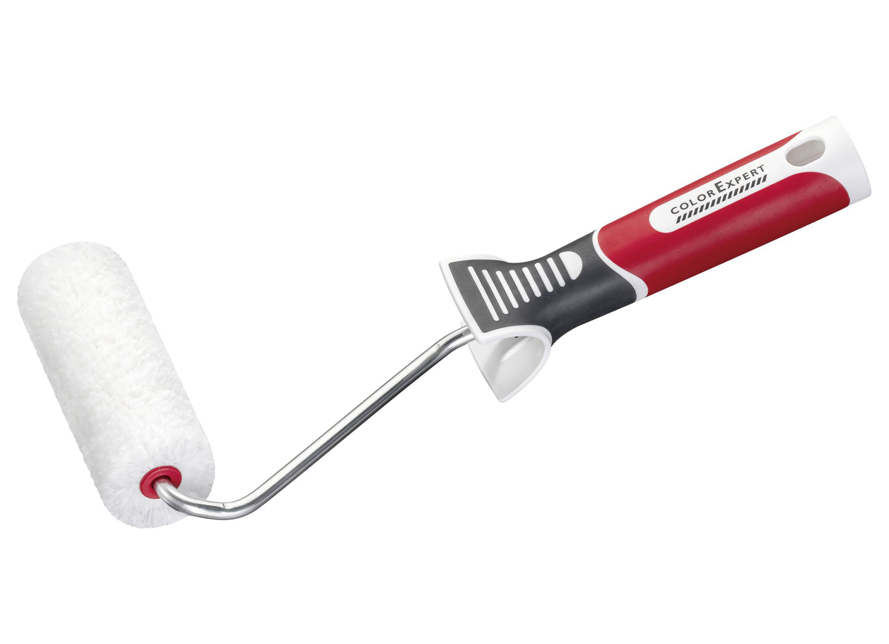 ROULEAU WALLSTAR 2.0 10CM Ø17 POLYAMIDE BLANC 15MM LISSE + MONTURE 3K Ø6MM