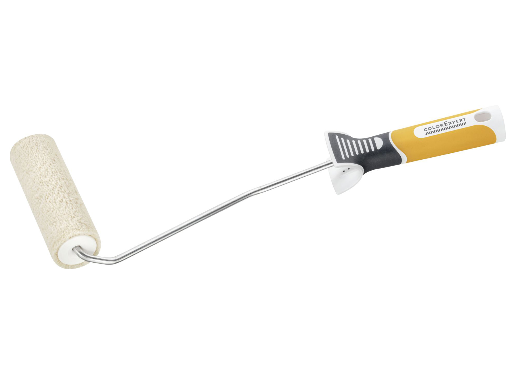 LAKROLLER 12CM Ø30 COATSTAR WIT 5MM RUW + BEUGEL 3K 39CM