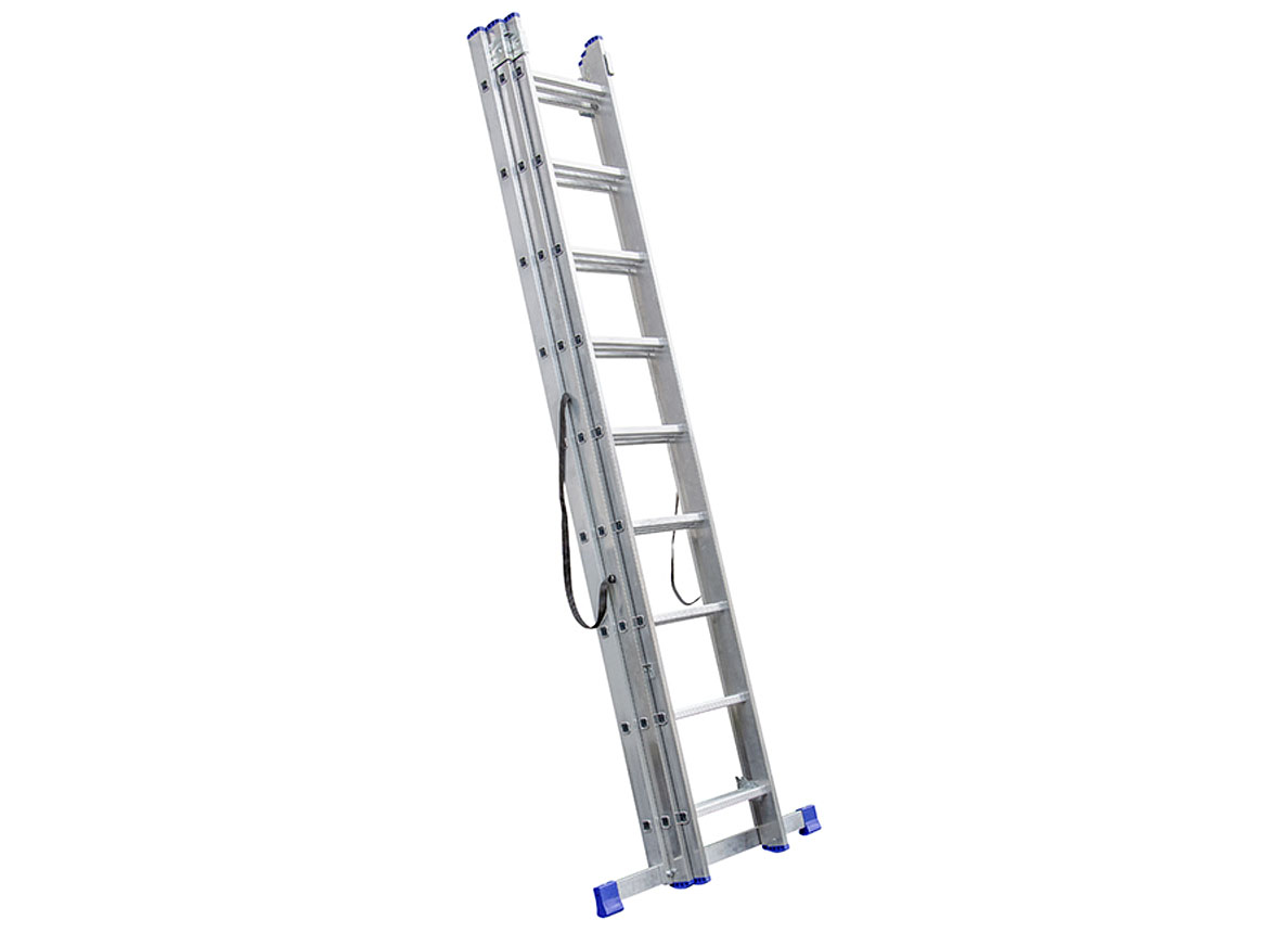 LADDER ALU STABILO II 3X9 + STABILISATOR