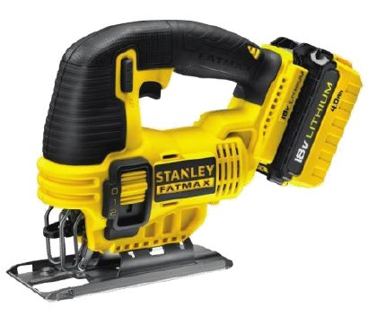 STANLEY KIT 18V KLOPBOORMACHINE + DECOUPEERZAAG FMCK473D2BC-QW