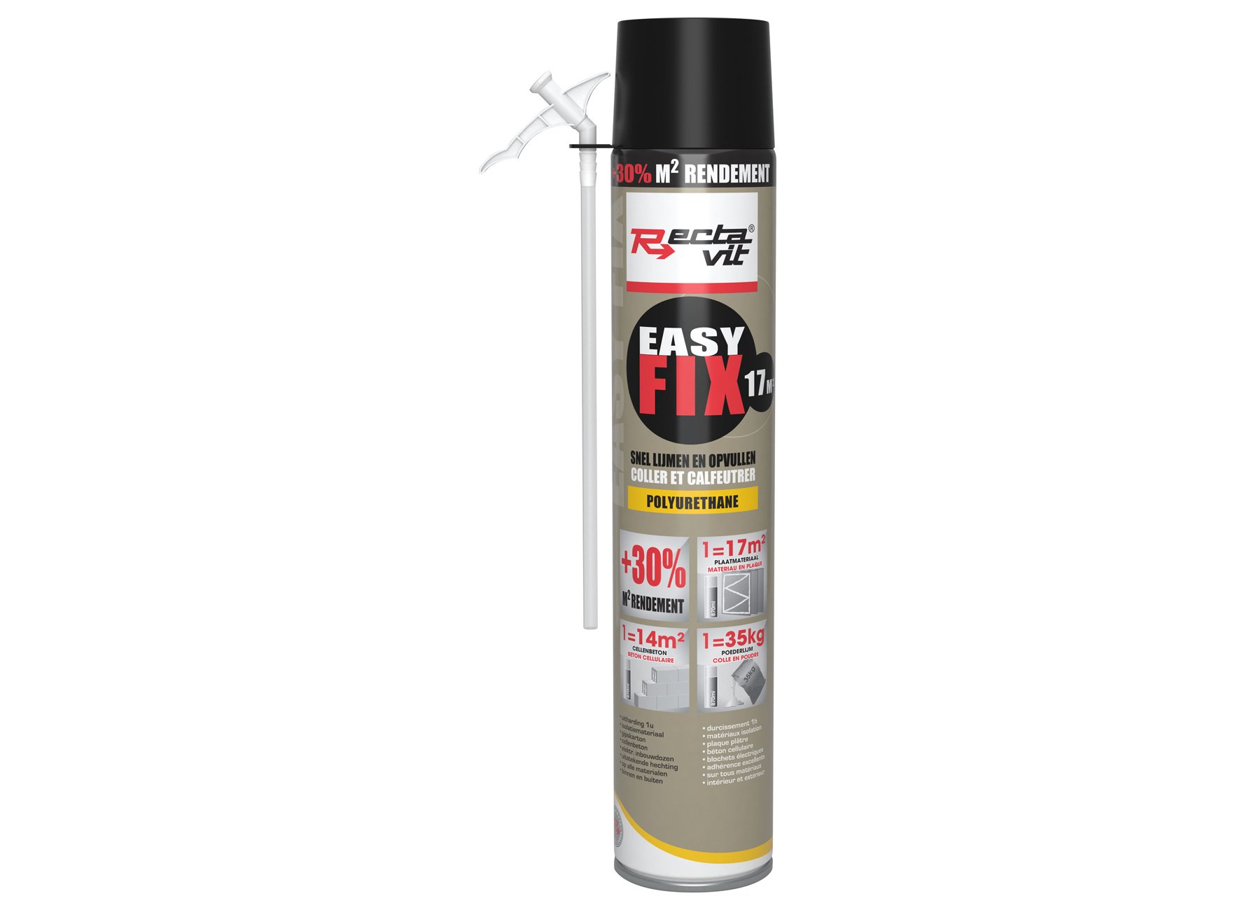 RECTAVIT EASY FIX 870ML 17M2 MANUEEL