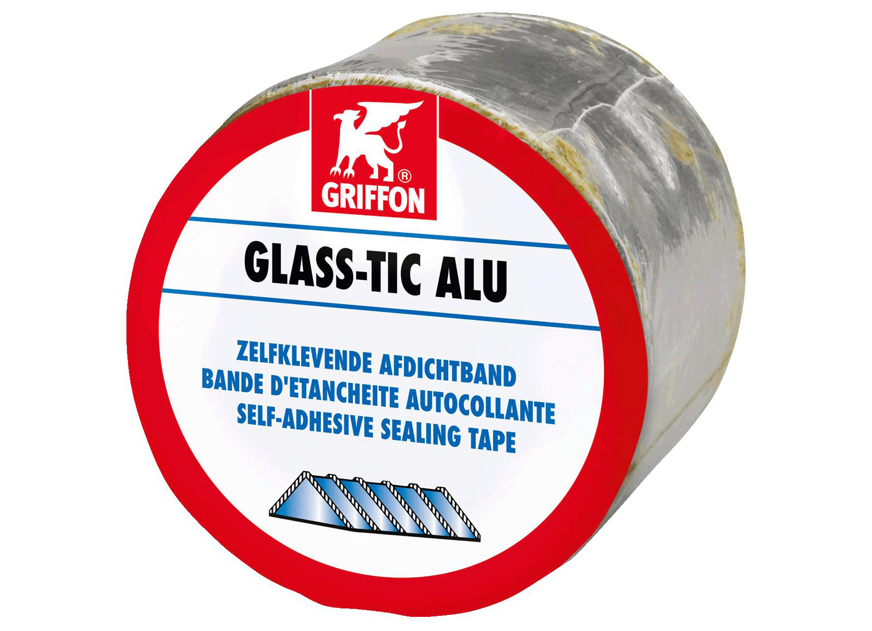 GRIFFON GLASS-TIC ALU 10CM X 10M