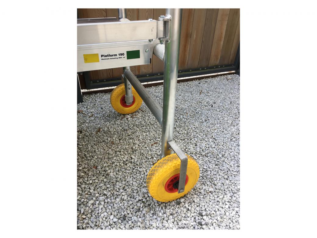 ALTRAD KIT ROUE PLEINE ECHAFAUDAGE DE JARDIN