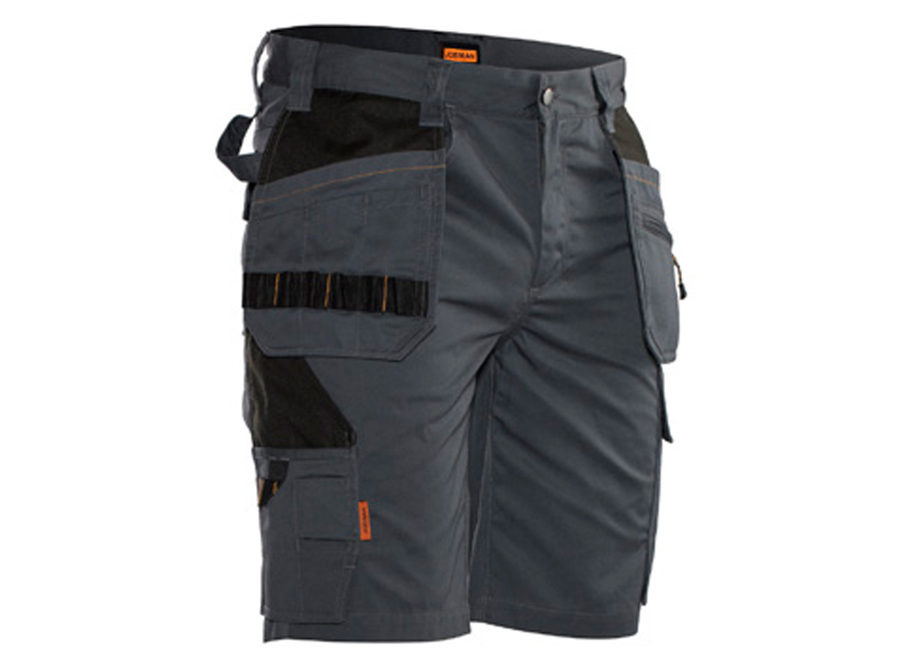 JOBMAN CRAFTSMAN SHORT GRIJS-ZWART 42